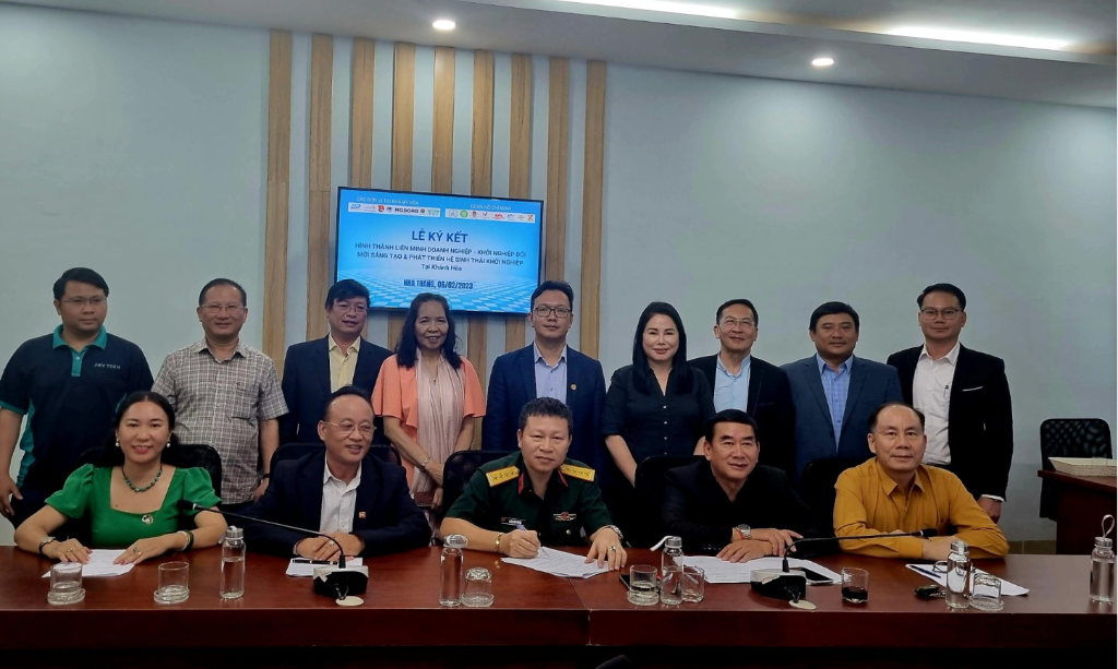 Sơ đồ hệ sinh thái Viện Doanh nhân VIETD: Giải pháp công nghệ & chuyển đổi số, Giáo dục định hướng nghề nghiệp, Tư vấn setup tái cấu trúc doanh nghiệp, Đào tạo chuyển giao quy trình